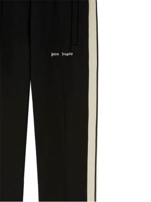 Pantaloni neri con stampa logo PALM ANGELS | PMCJ020S24FAB0011003